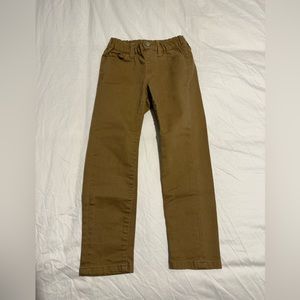 Uniqlo tan Pants size 3-4